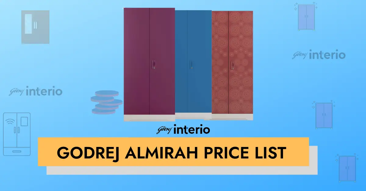Godrej Almirah Price list post cover