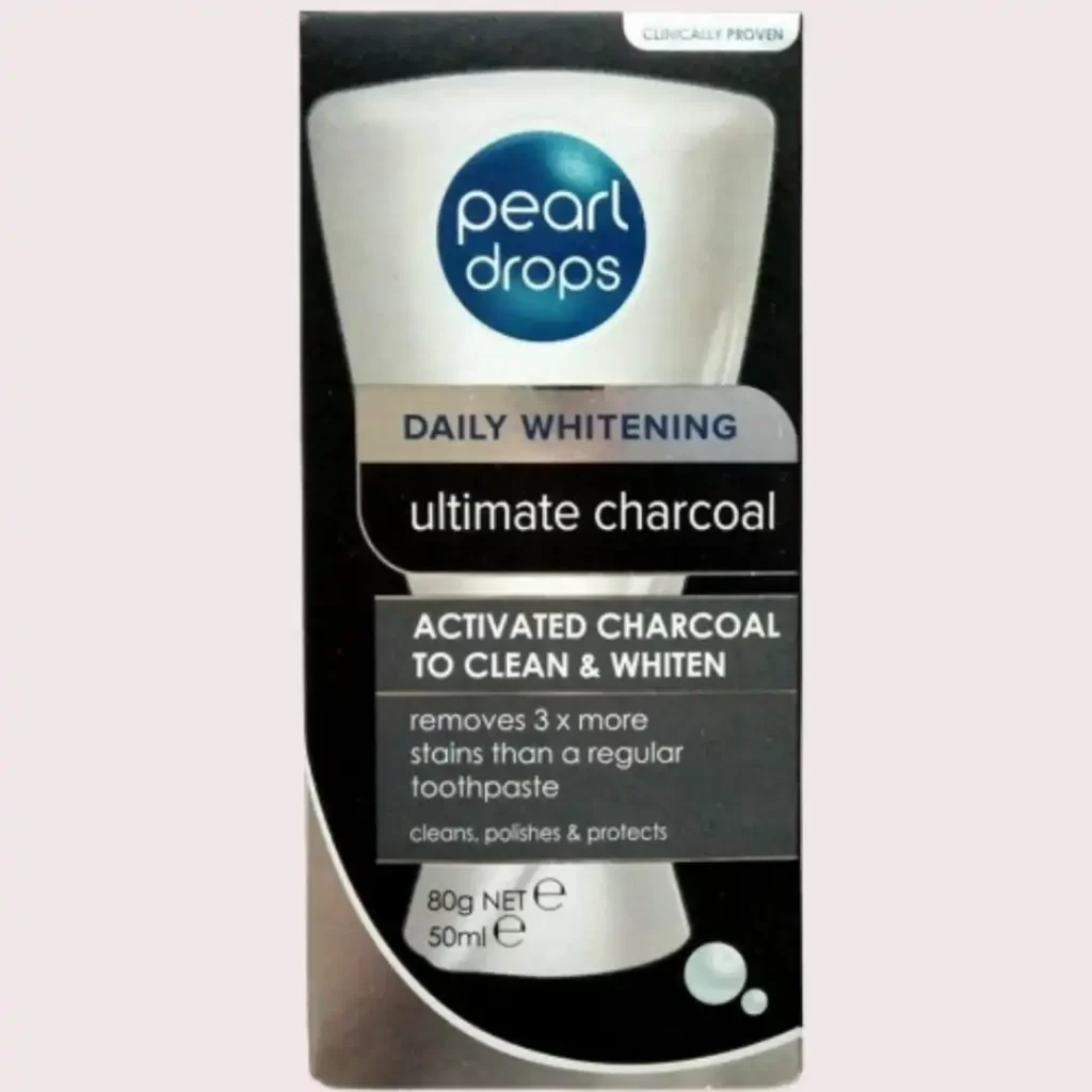 Pearl Drops daily Whitening Ultimate Actiavted Charcoal Teeth Whitening Toothpaste