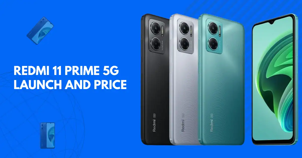 Redmi 11 Prime 5G Price post cover